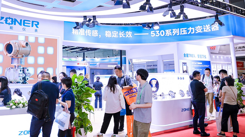 纵能仪表闪耀长沙！国产自主仪表品牌亮相亚洲行业盛会